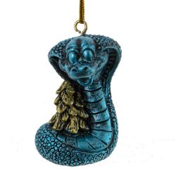 GAEM Фигурка декоративная подвесная "Змея", L3,5 W3,5 H5,5 см, 6в.