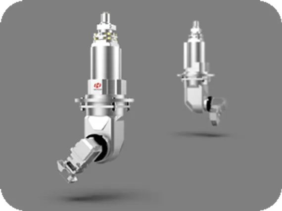 Пятиосевой 3D лазерный станок HGTECH серии AUTOBOT для резки металла