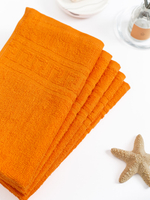 Полотенце махровое, г/к, 50х90, арт. ВТ 50-90Г, 380 гр/м2, цвет: 207-апельсиновый,