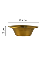 Соусник нерж. 30 мл, d=6.7 мм, золотой, CGPro CG01990