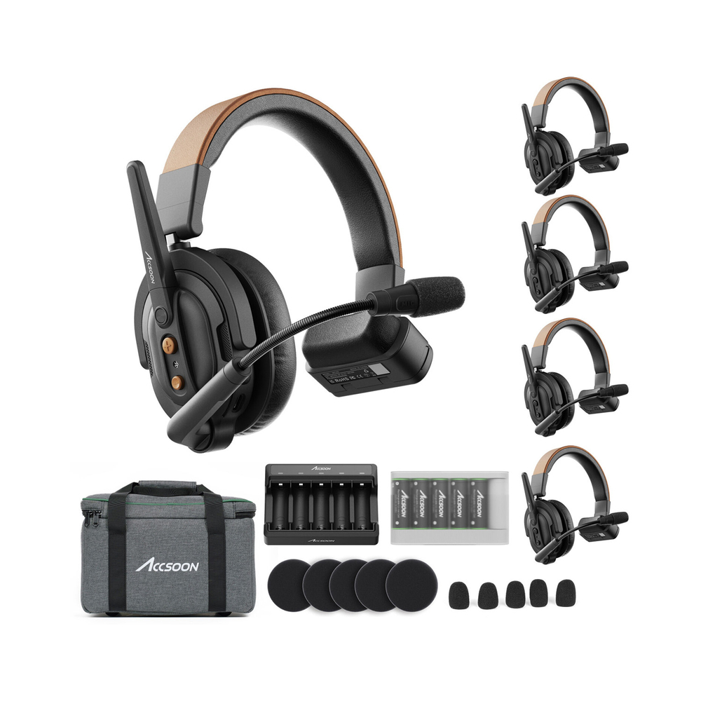 Интерком система Accsoon CoMo SE MIC03-1H4R беспроводная