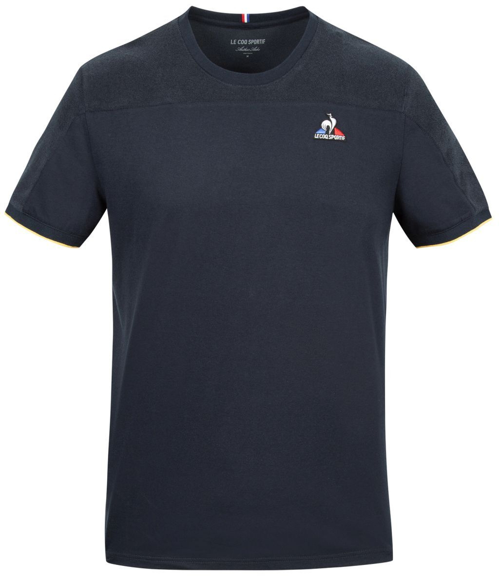 Мужская теннисная футболка Le Coq Sportif TENNIS Tee SS No.1 M - небесный