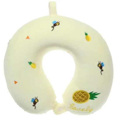 Подушка дорожная «TRIP - Vita», Кактус, мемори-эффект, цвет желтый