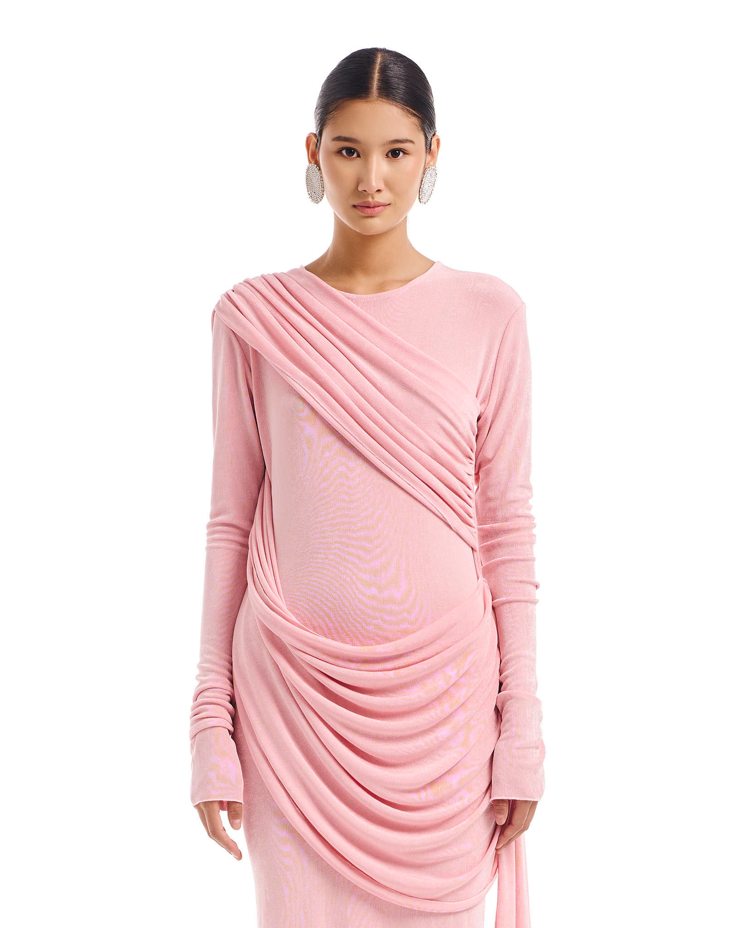 Платье Limoncello (Лимончело) МИДИ розовое