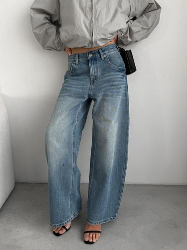 Джинсы широкие женские NOHO