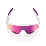 Спортивные очки с диоптриями 100% SLENDALE Matte Chalk - Purple Mirror Lens