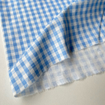 Фланель Клетка голубая