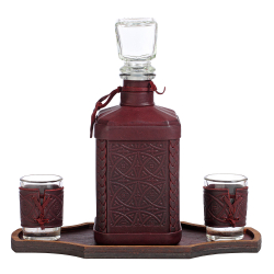 Графин «Следственный комитет-1» с накладкой из стали