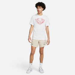 Мужские теннисные шорты Nike Dri-Fit RAFA MNK 7in Shorts Men - Beige