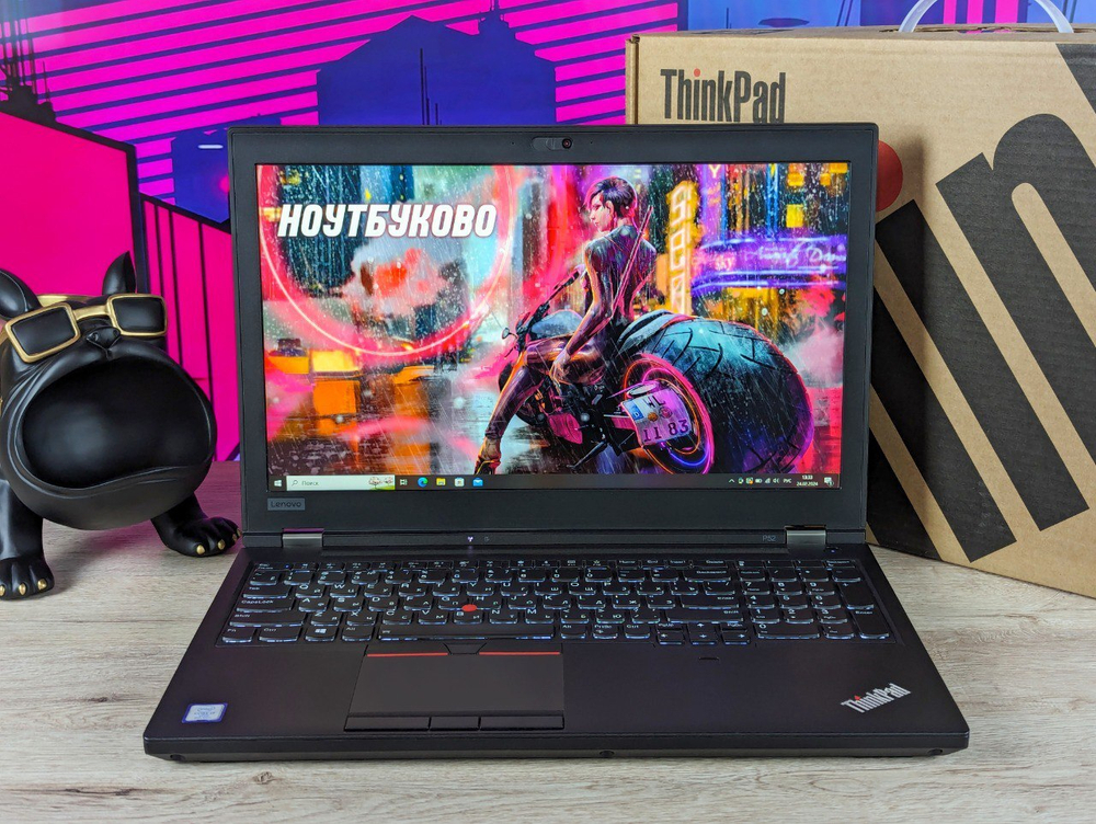 Ноутбук Lenovo ThinkPad P52, core i7-8850H, 15,6" FHD IPS, NVIDIA Quadro P3200 6Gb, Win 10 pro