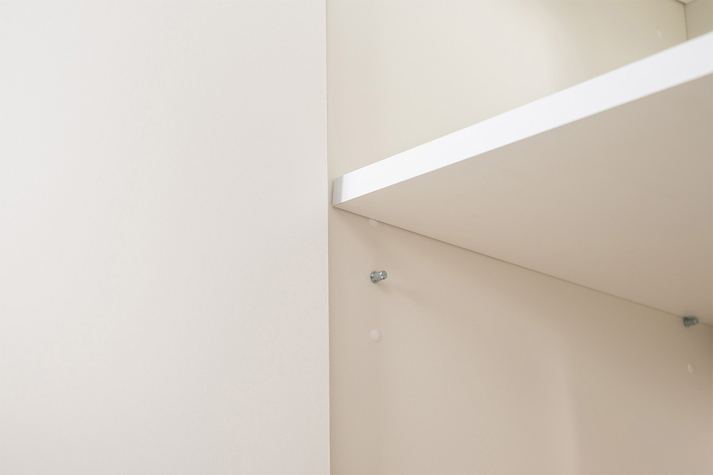 Шкаф для одежды Эйр 13.340, Белый шагрень