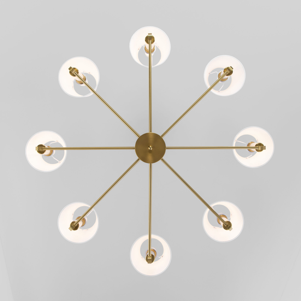 Потолочная люстра Eurosvet Conso 60145/8 латунь