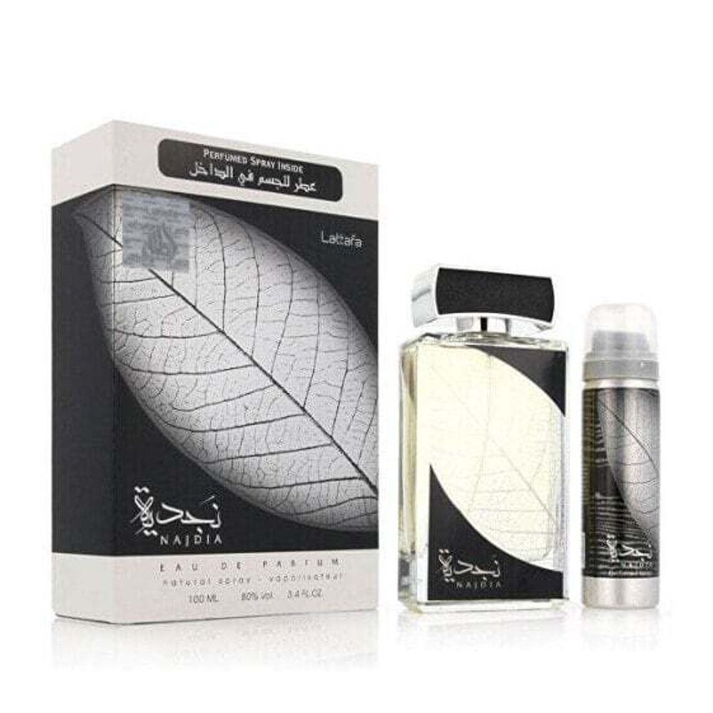 Парфюмерные наборы Najdia - EDP 100 ml + deodorant ve spreji 50 ml