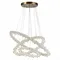 SL6105.203.03 Люстра подвесная ST-Luce Золотистый/Прозрачный LED 1*160W 3000 - 6500K Lucchero