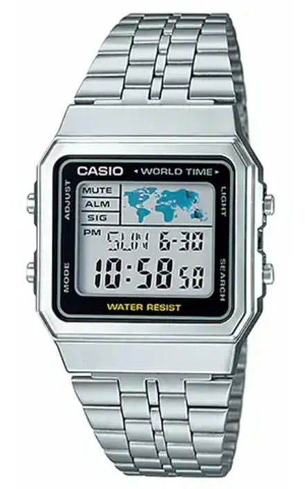 Унисекс наручные часы Casio A500WA-1