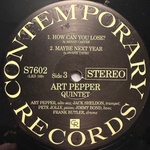 Art Pepper Quintet ‎– Smack Up (США 2009г.) 2х12", 45 RPM