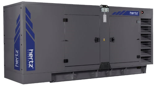 Дизельный генератор Hertz HG 505 BC в кожухе с АВР