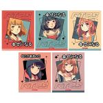 Тетрадь А5 48л клетка "Портреты" (Академия Групп)