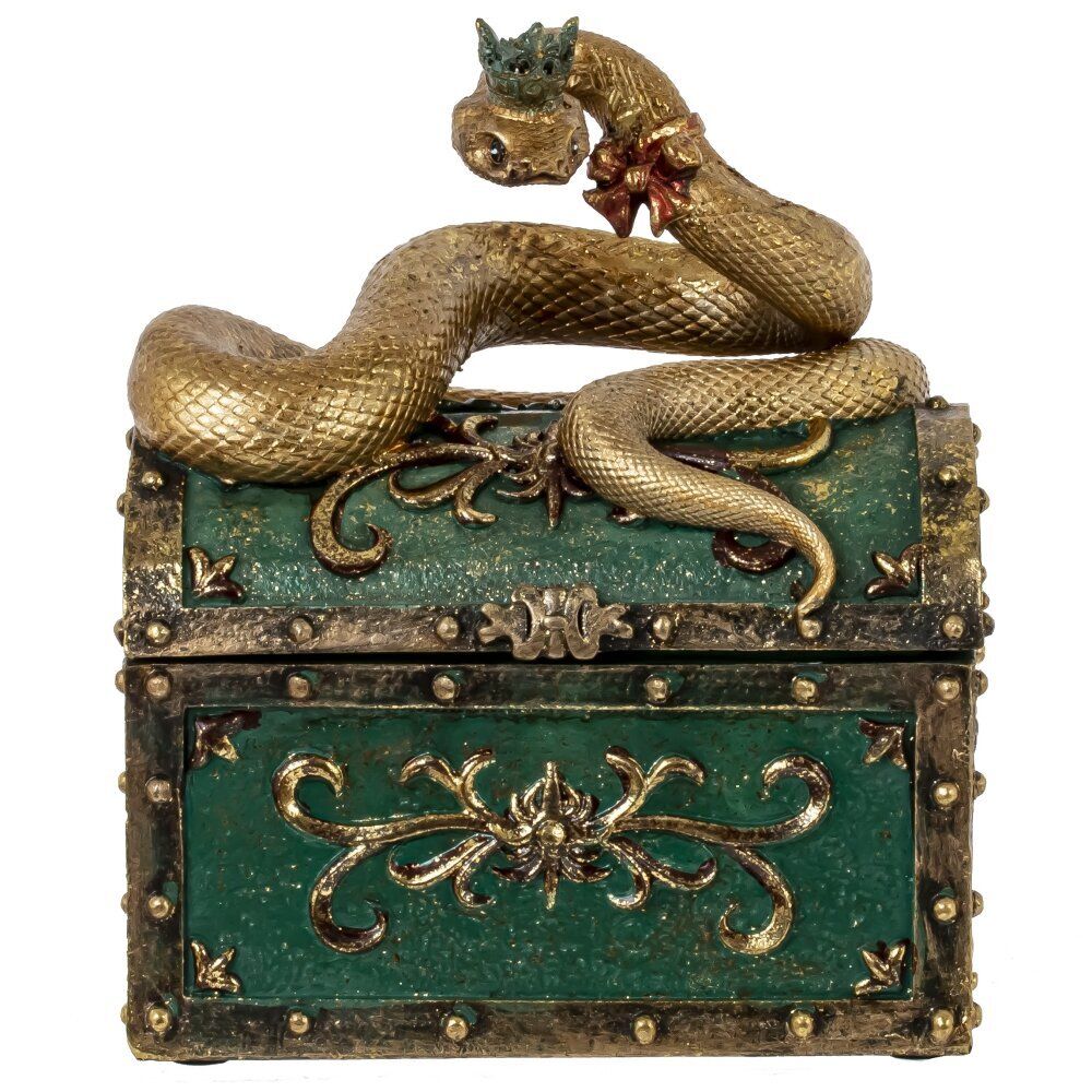 GAEM Шкатулка "Змея", L14 W9 H17 см