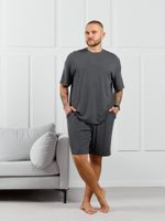 Фуфайка (футболка) мужская  Алессандро-1 Виотекс ГРАФИТОВЫЙ