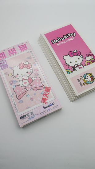 Набор открыток, карточек и наклеек "Привет, котик / Hello Kitty", 188 предметов