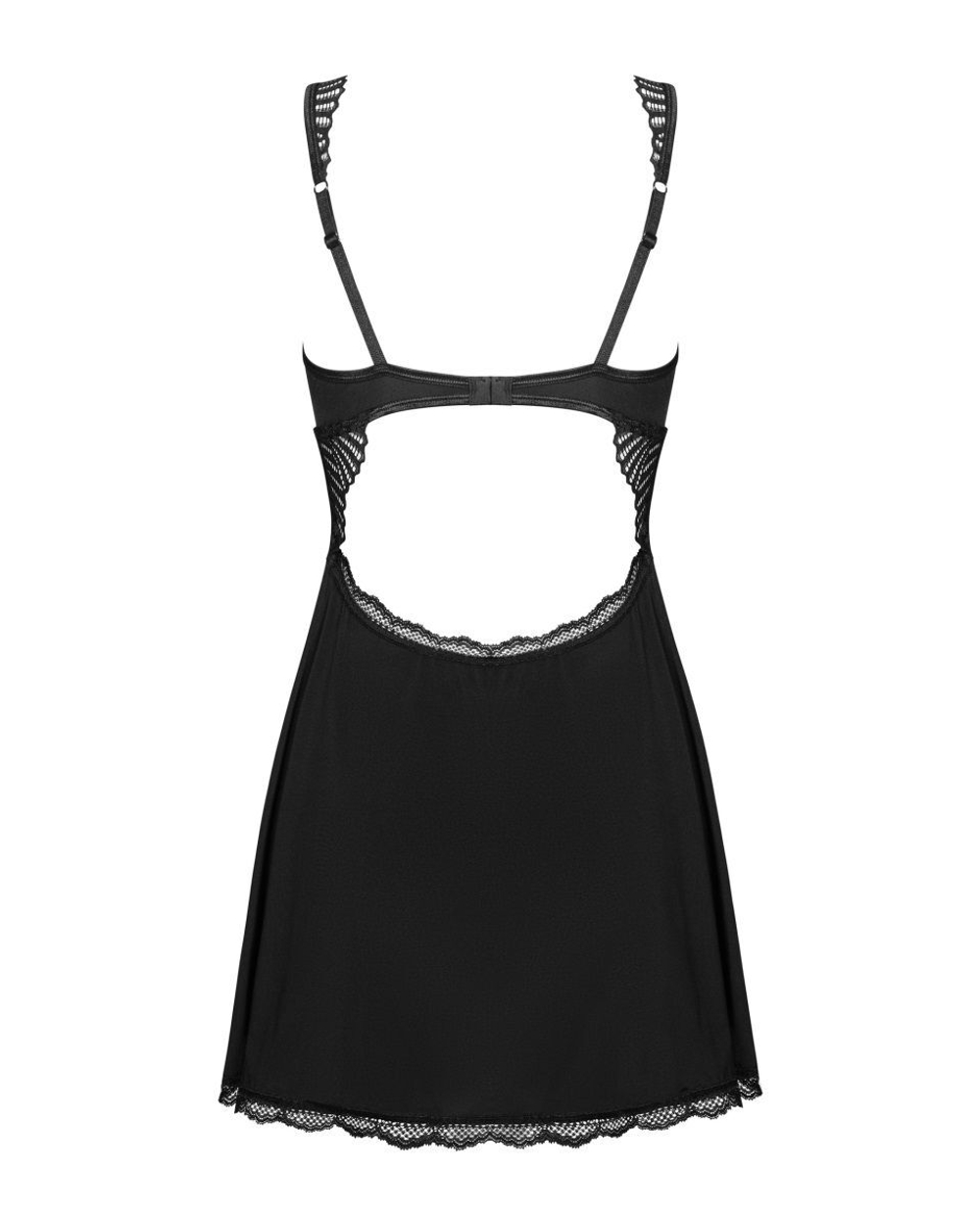 Стильная коротенькая сорочка Klarita с кружевом