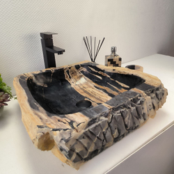 Раковина из окаменелого дерева Fossil Basin OD-02736 51*47*15 см