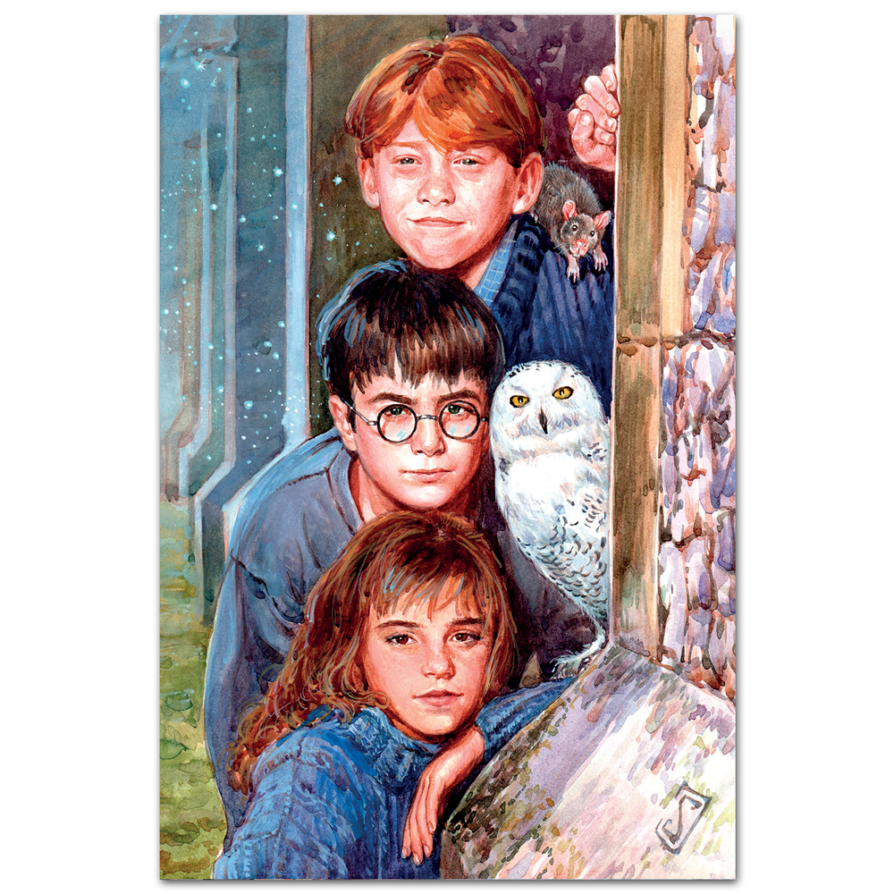 Гарри, Рон и Гермиона (а ещё Букля и Короста)