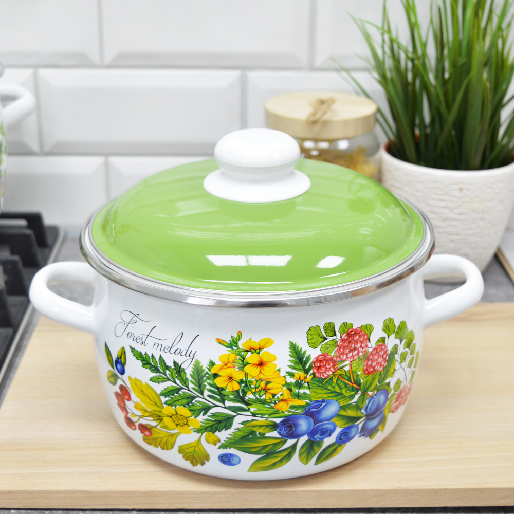 Набор кастрюль "Лесная мелодия" №02