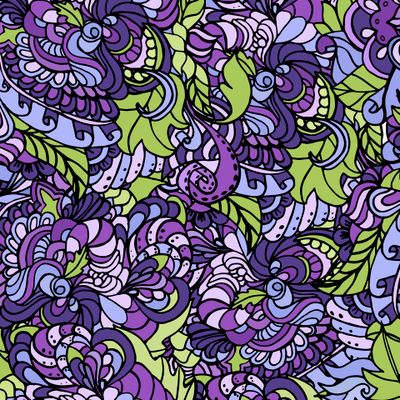 Разноцветный орнамент.