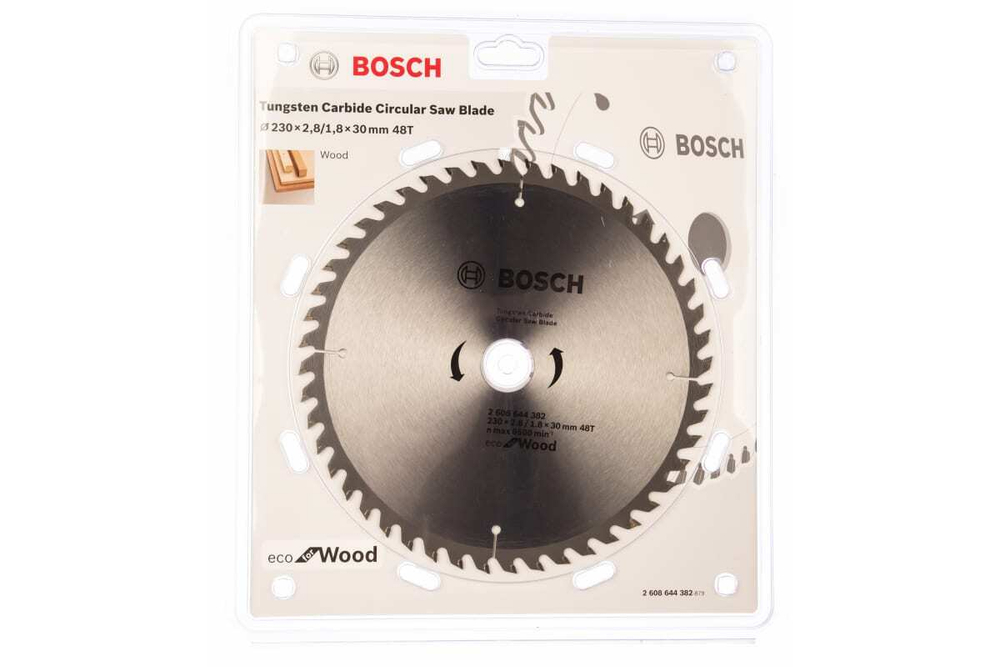 Пильный диск ECO WOOD (230x30 мм; 48T) Bosch 2608644382