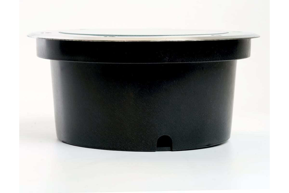 Светильник LED тротуарный (грунтовый) встраив. SP2804, 20W, AC12V, низковольтный, 3000K, металлик, IP67 Feron