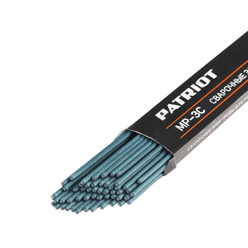Электроды сварочные Patriot МР-3С, 3 мм, 1 кг, 222866