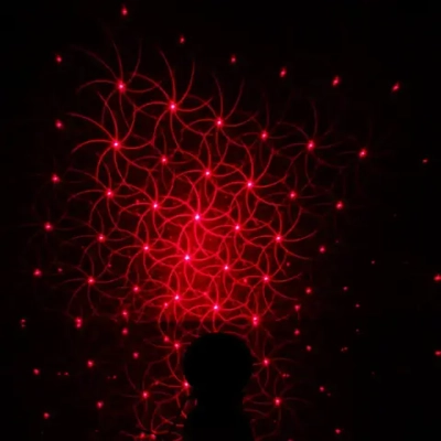 Световой прибор Лазер уличный, 4 картинки, корпус метал. XL-058 (220V)