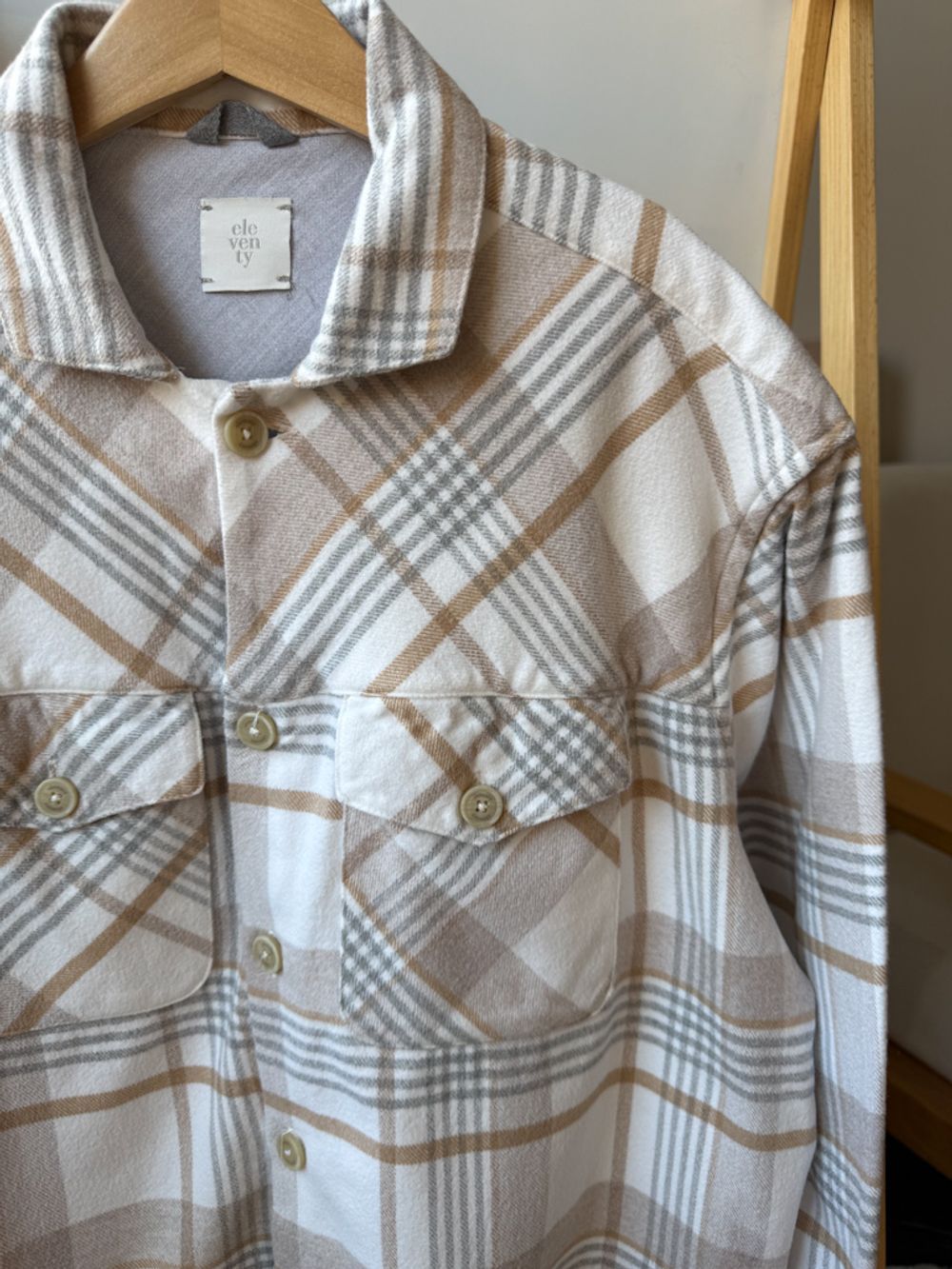 Хлопковая рубашка Eleventy, 152