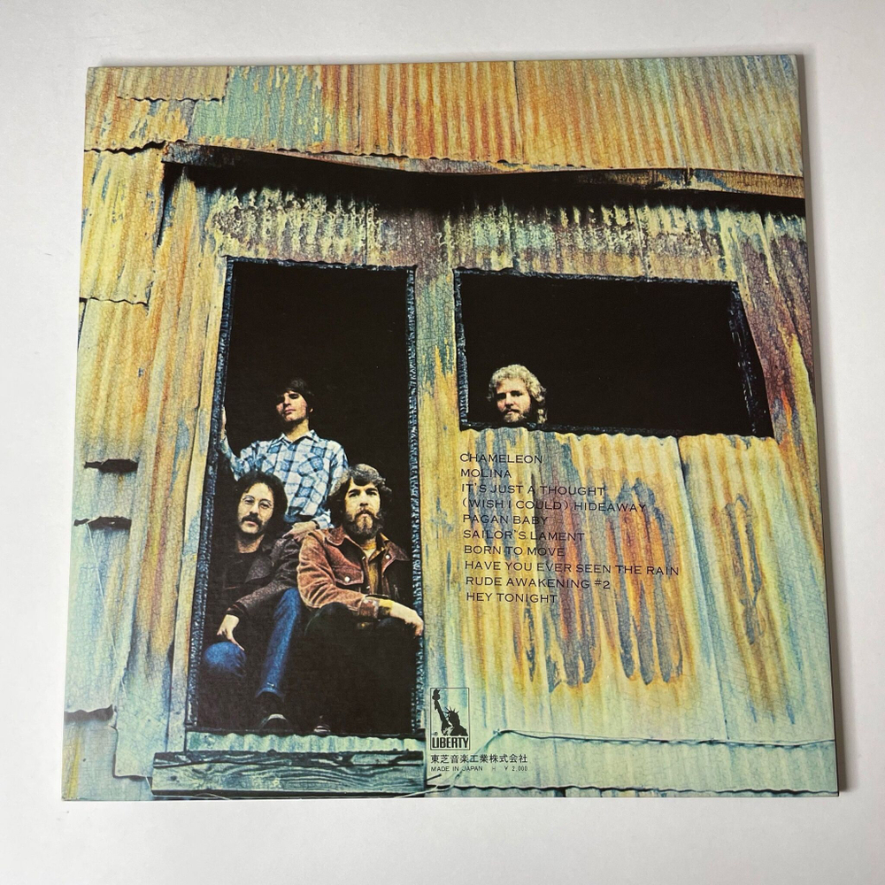 Винтажная виниловая пластинка LP Creedence Clearwater Revival C. C. R. Pendulum (Japan 1971) (Obi) Have You Ever Seen The Rain
