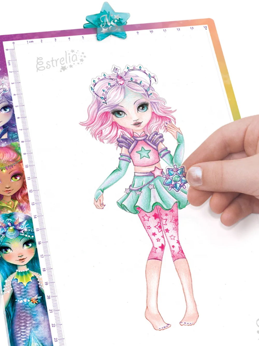 Детский световой планшет Дизайнера, серия Space Nebulous Stars