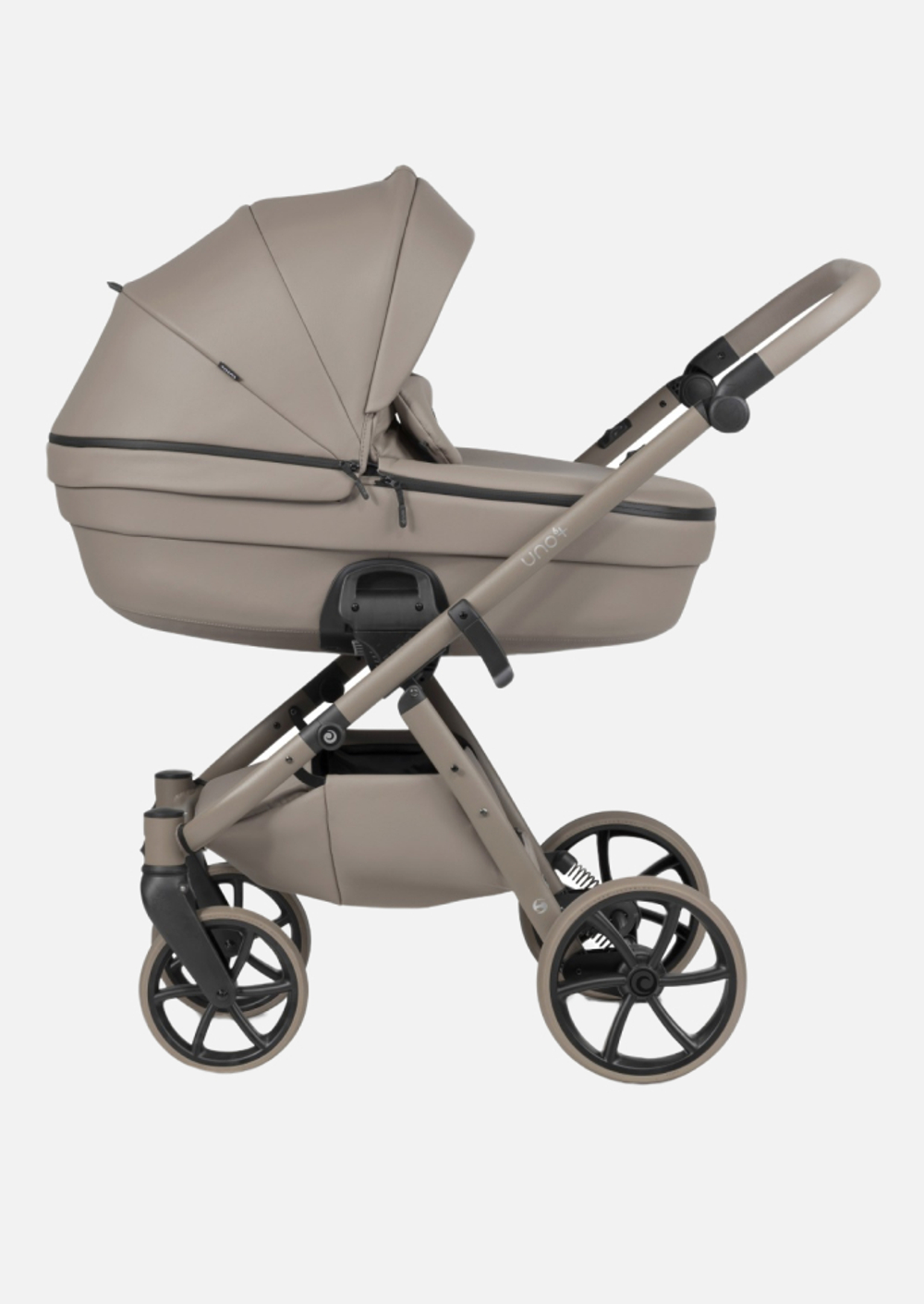 Tutis Коляска 2 в 1 UNO 6+ Leather Nocciola