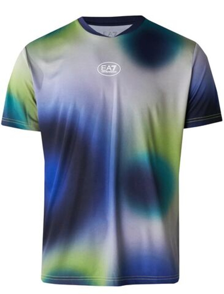 Теннисная футболка EA7 Man Jersey - multicolor circle