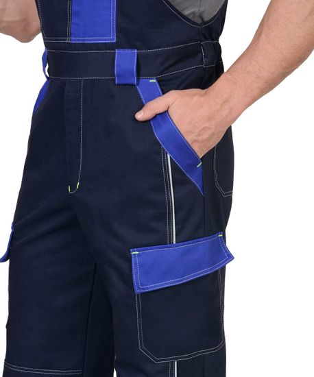 Полукомбинезон "Сириус-Карат-Росс" (т.синий/василек)