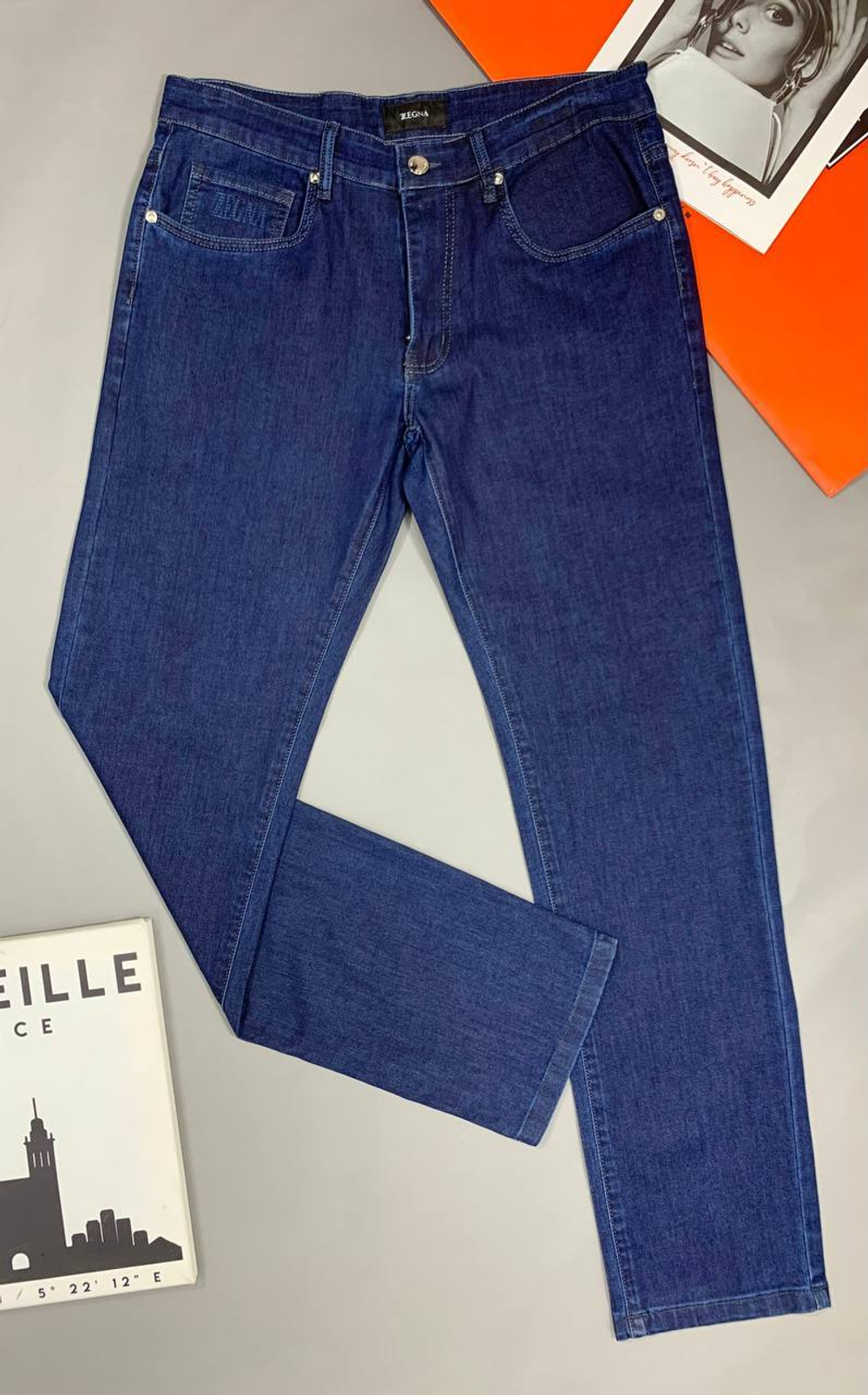 Джинсы Zegna, арт. 485784140