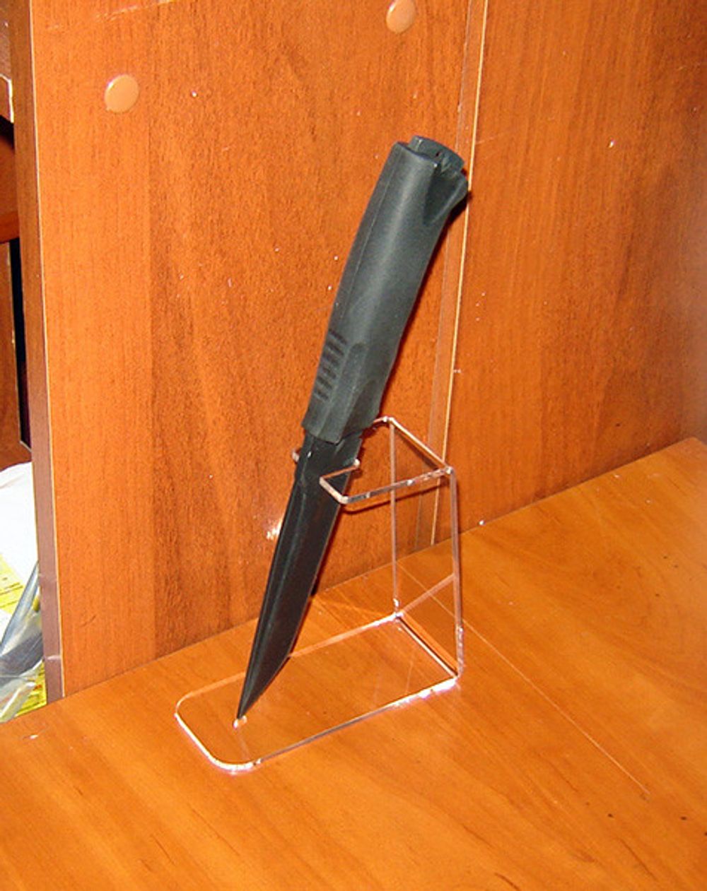 Подставка под ножи одинарная 50х123х125 мм