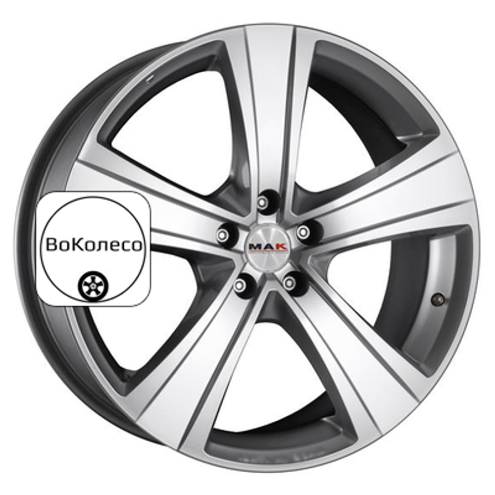 8,5x19/5x112 ET45 D76 Fuoco 5 Hyper Silver MAK
