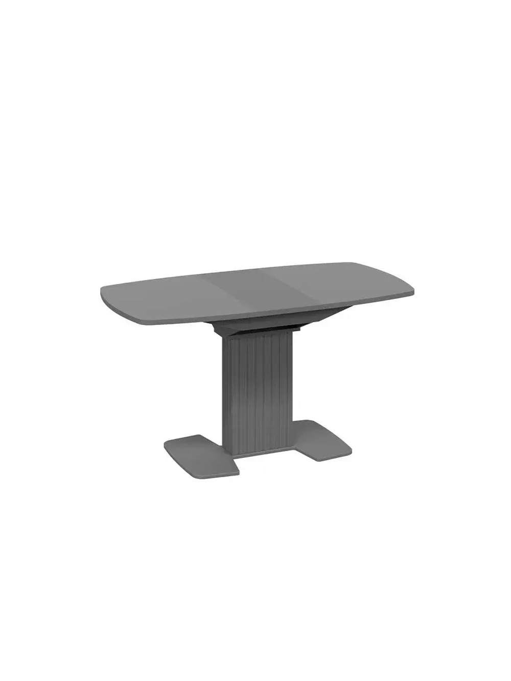 Стол кухонный Стекло матовое 108(139)х70х75 см