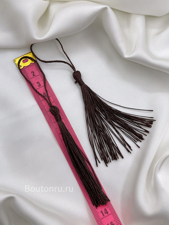 Кисточка для штор темно-коричневая