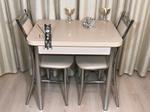 Раскладной кухонный стол Wide beige