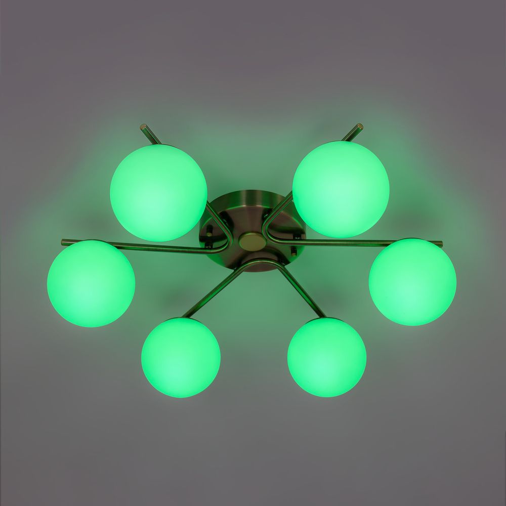 Citilux Адам Смарт CL228A163 RGB LED Умная люстра Бронза