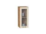 Шкаф верхний с 1-ой остекленной дверцей Ницца