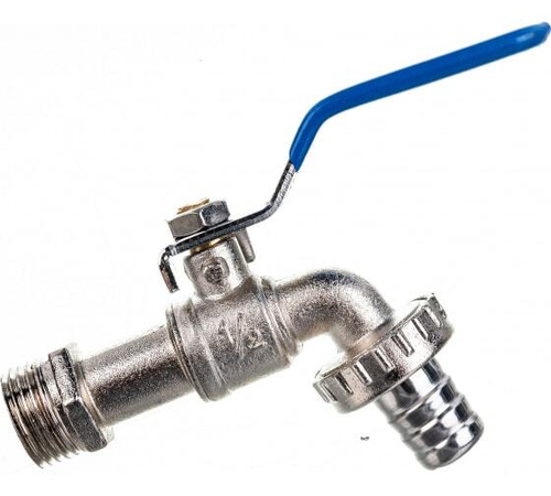 Кран шаровый Г- образный 1/2
