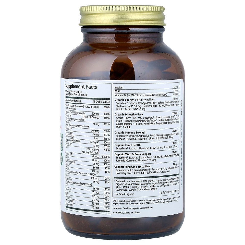 Pure Synergy, Vita-Min-Herb®, мультивитамины для мужчин, 120 таблеток